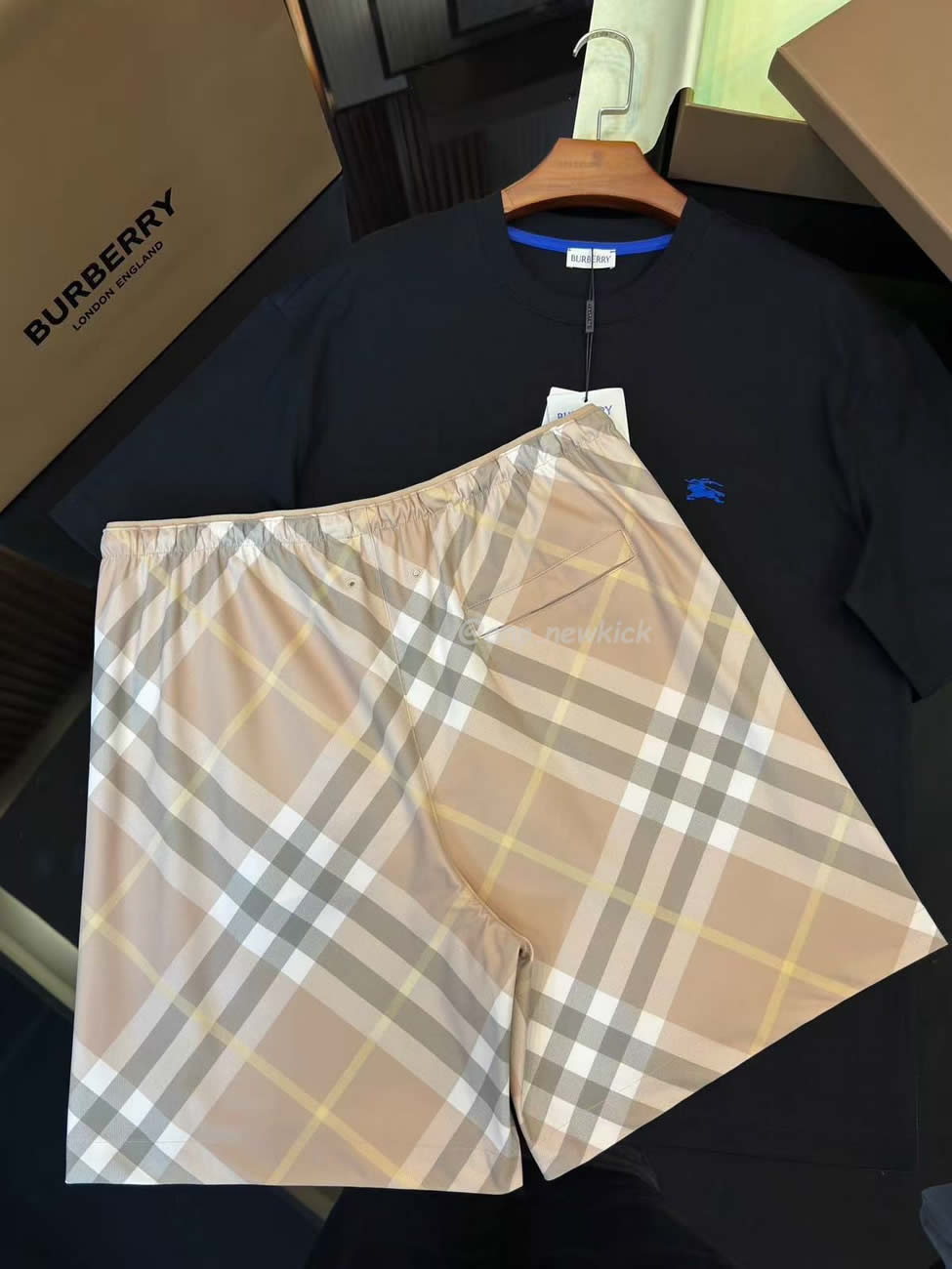 Burberry Patchwork Plaid Green Blue Brown (6) - www.newkick.vip